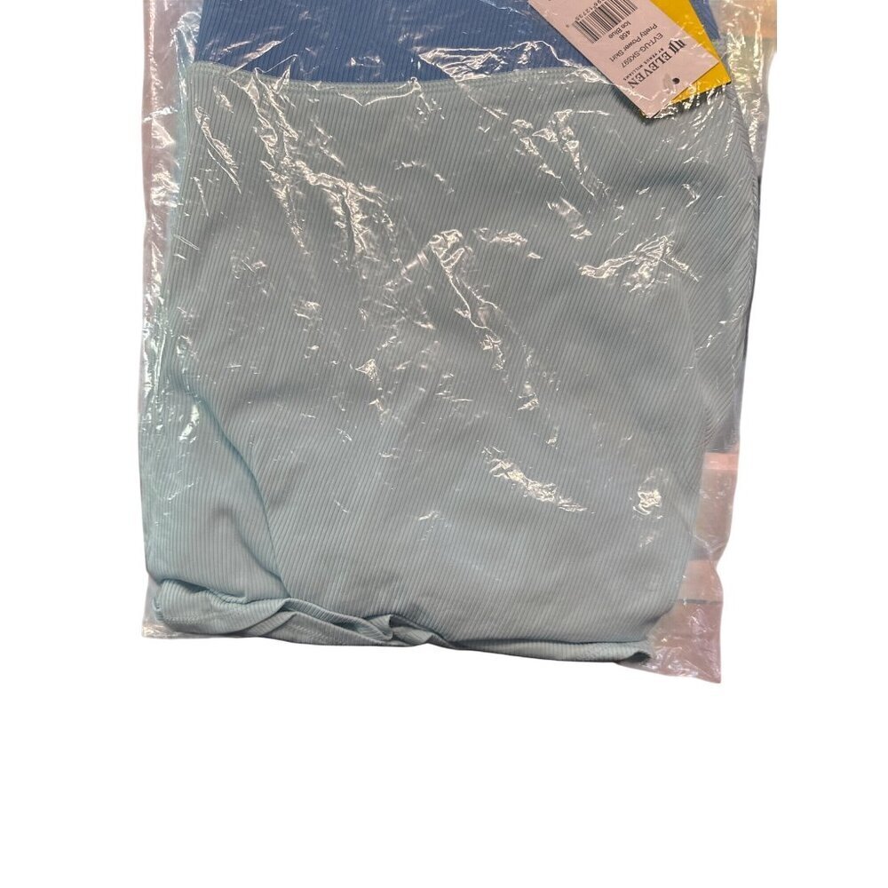 Eleven By Venus Williams Pretty Power Skirt Ice Blue Ribbed Womens Activewear XL - Picture 7 of 7